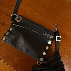 Hammitt Black Leather Crossbody Bag